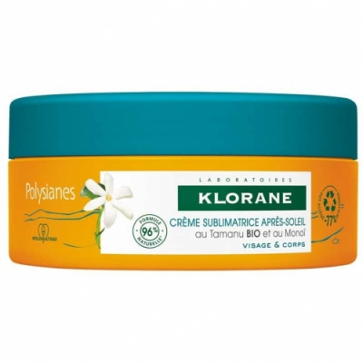 POLYSIANES KLORANE CREMA AFTER SUN CUERPO Y ROSTRO 200ML