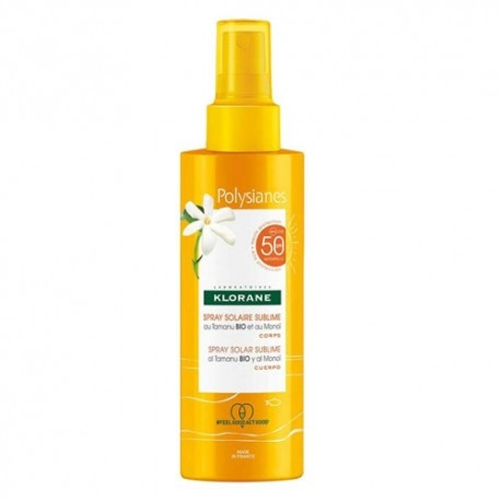 POLYSIANES KLORANE SPRAY SOLAR SUBLIME CUERPO SPF 50 200ML 