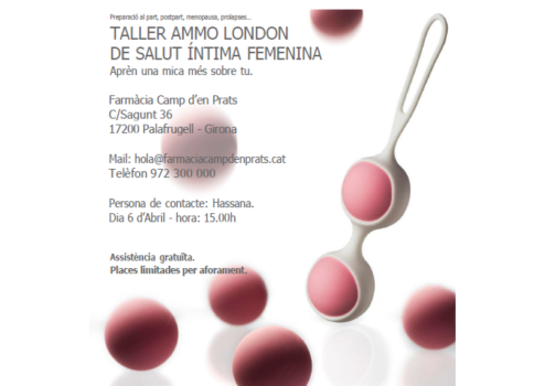 TALLER DE SALUT ÍNTIMA FEMENINA