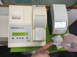 Análisis hemoglobina glicada 