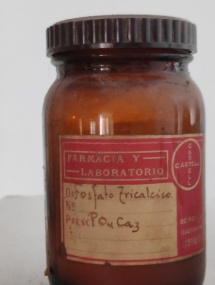 Frasco de la farmacia