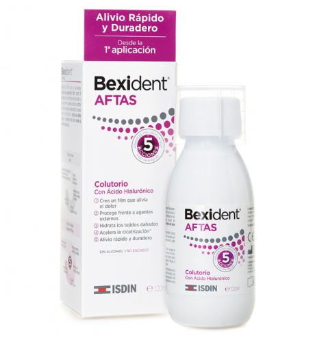 Bexident Aftas Colutorio Bucal Protector 120 Ml