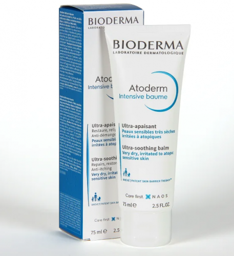Bioderma Atoderm Intensive Baume Ultra Apaisant Facial 75 Ml