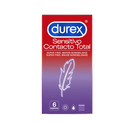 Durex Preservativos Contacto Total 6 Unidades