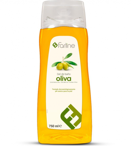 Farline Gel Baño Aceite de Oliva 750 Ml