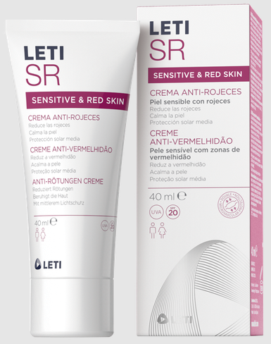 Leti SR Anti-Rojeces Crema SPF20+ 40g
