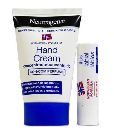 Neutrogena Pack Crema Manos 50 Ml + Labial