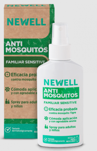 Newell Spray Antimosquitos Familiar Sensitive 100 Ml