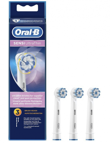 Oral B Recambio Cepillo Electrico Sensitive Ultrathin 3 Unidades