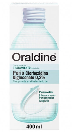 Oraldine Perio Clorhexidina 0,2% Colutorio 400 Ml