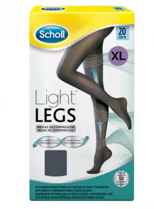 Scholl Panty Light Legs 20 DEN Negro XL
