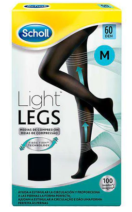 Scholl Panty Light Legs 60 DEN Negro M