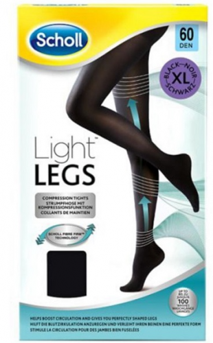 Schroll Panty Light Legs 60 DEN Negro XL