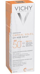 Vichy Fotoprotector Capital Soleil UV Age Daily SPF50+ 50 Ml