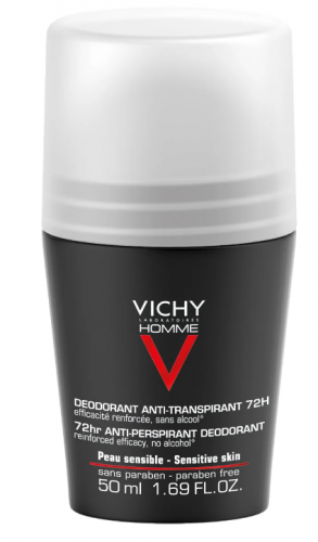 Vichy Homme Desodorante 72H Roll On 50 Ml