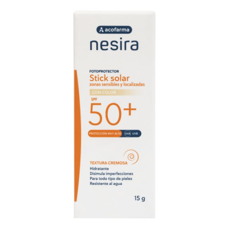 Acofar-Nesira Stick Solar Zonas Sensibles Spf50  15 G