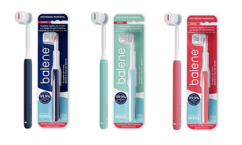 Balene Cepillo Adulto Medio Azul