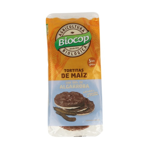 Biocop Tortita De Maiz Con Algarroba Bio 100g