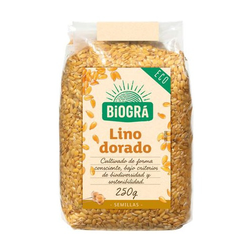 Biogra Lino Dorado Semillas Bio 250g