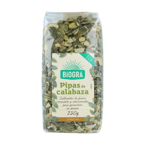 Biogra Pipas De Calabaza Bio 250g