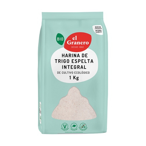 El Granero Harina De Trigo Espelta Integral Bio 1Kg