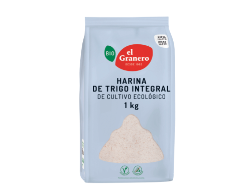 El Granero Harina De Trigo Integral Bio 1Kg