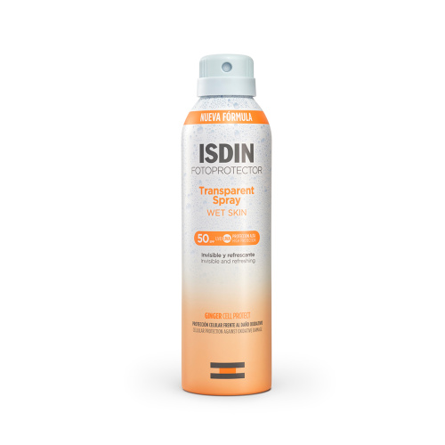 Isdin Spf 50 Spray Transparente Wet Skin 100ml (formato viaje)