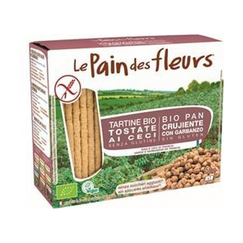 Le Pain Des Fleurs Tostadas Crujientes De Garbanzos Bio Sin Gluten 150g