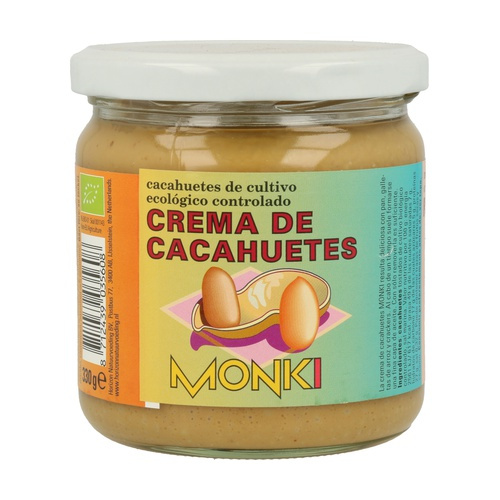 Monki Crema Cacahuetes 330g