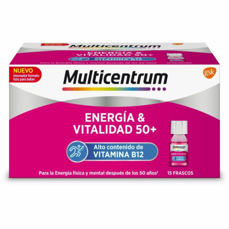 Multicentrum Energía & Vitalidad 50+ (15Frascos)