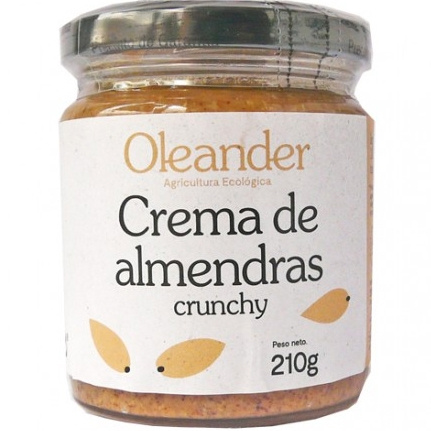 Oleander Crema De Almendras Crunchy 210g