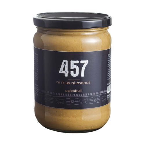 Paleobull 457 Crema De Cacahuete 100% Natural 500g