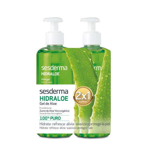 Sesderma Hidraloe Gel Aloe Vera Duplo 2x250ml